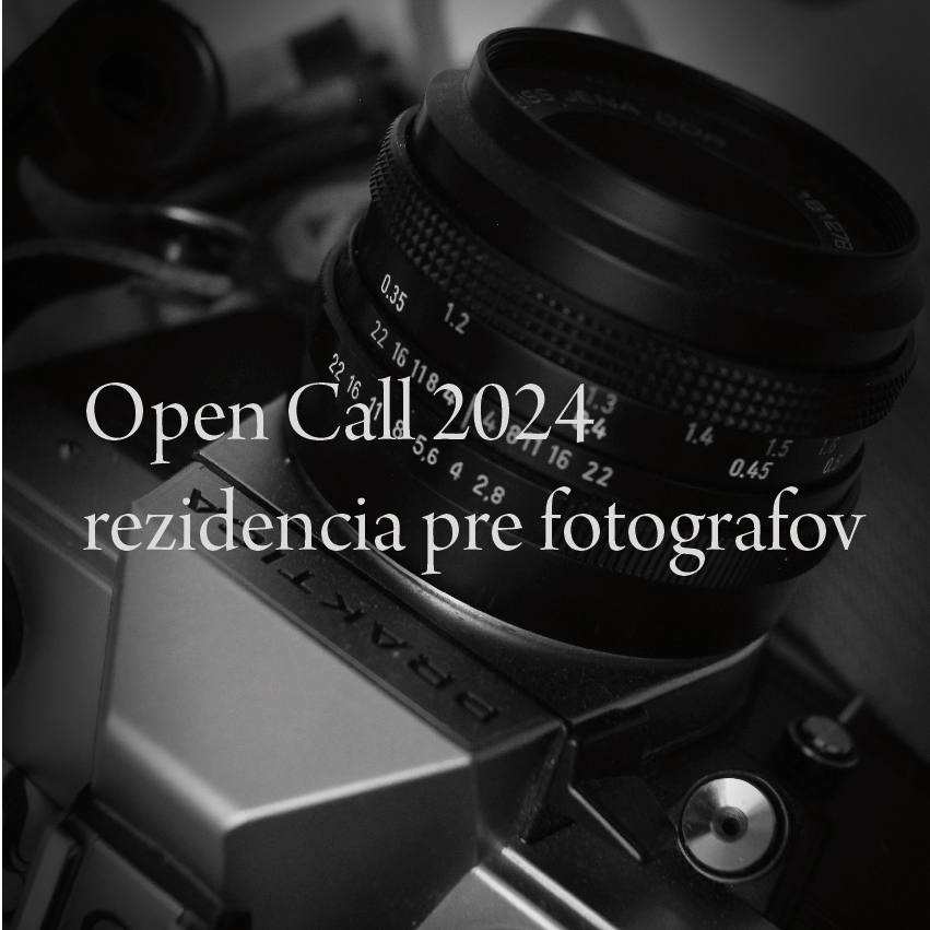 Open Call 2024 - letný útulok pre fotografov